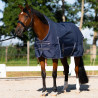 Manta de paddock Imperial Riding Basic con cuello alto 200 g - Marino