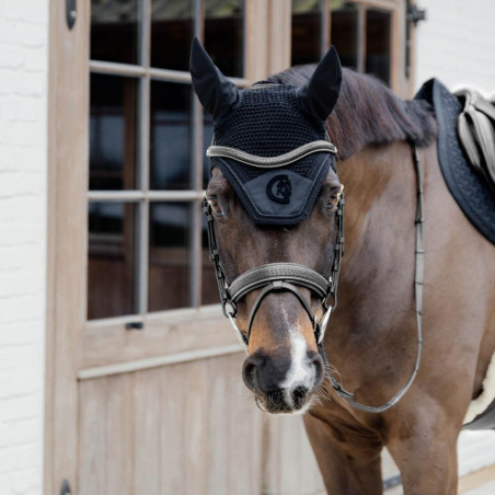 Muserola media trenzada con cierre pull-back Dy'on