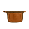 Bolsa de cinturón Grooming Deluxe by Kentucky Canvas para trenzar - Caqui