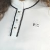 Polo sin mangas para mujer CANDIBA Flags & Cup - Blanco