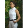 Polo sin mangas para mujer SANTANA Flags & Cup - Blanco