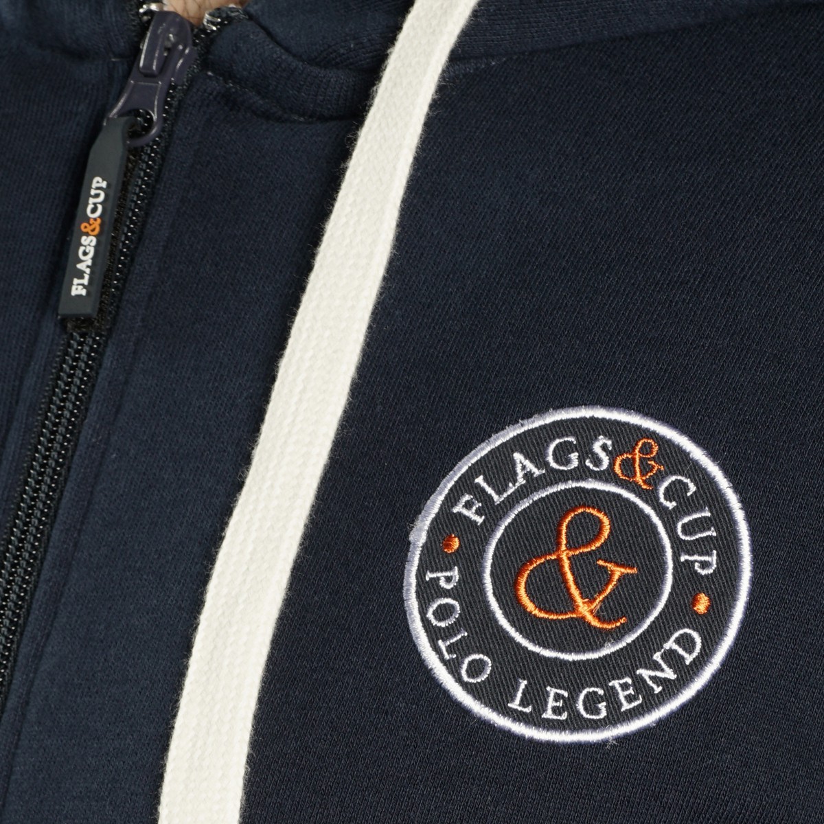 Sudadera QUITO hombre Flags & Cup Azul marino