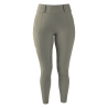 Legging de equitación Kentucky Classic Full Grip para mujer - Verde polvoriento