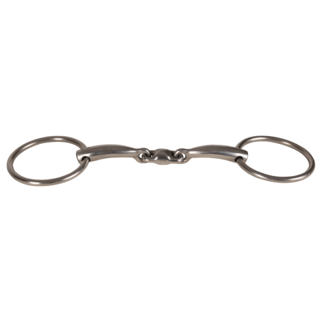 Muserola de anillas Velari de doble rotura en acero inoxidable