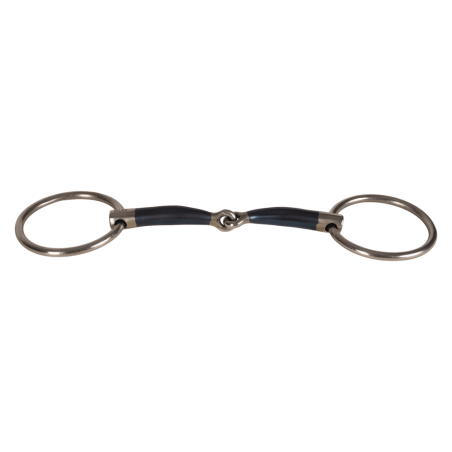 Muserola con anillas Velari de una sola rotura de hierro dulce