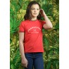 Camiseta niño COTO Flags & Cup - Coral