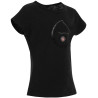 Camiseta infantil EQUITHÈME 'Claire' - Negro