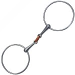 Filete grandes anillos doble partido Privilege Equitation