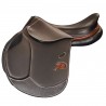 Silla Saumur Privilege Equitation para personalizar - Negro / rojo