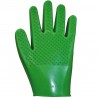 Guante de limpieza doble goma Kris - Verde