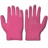 Guante de limpieza goma Kris - Rosa