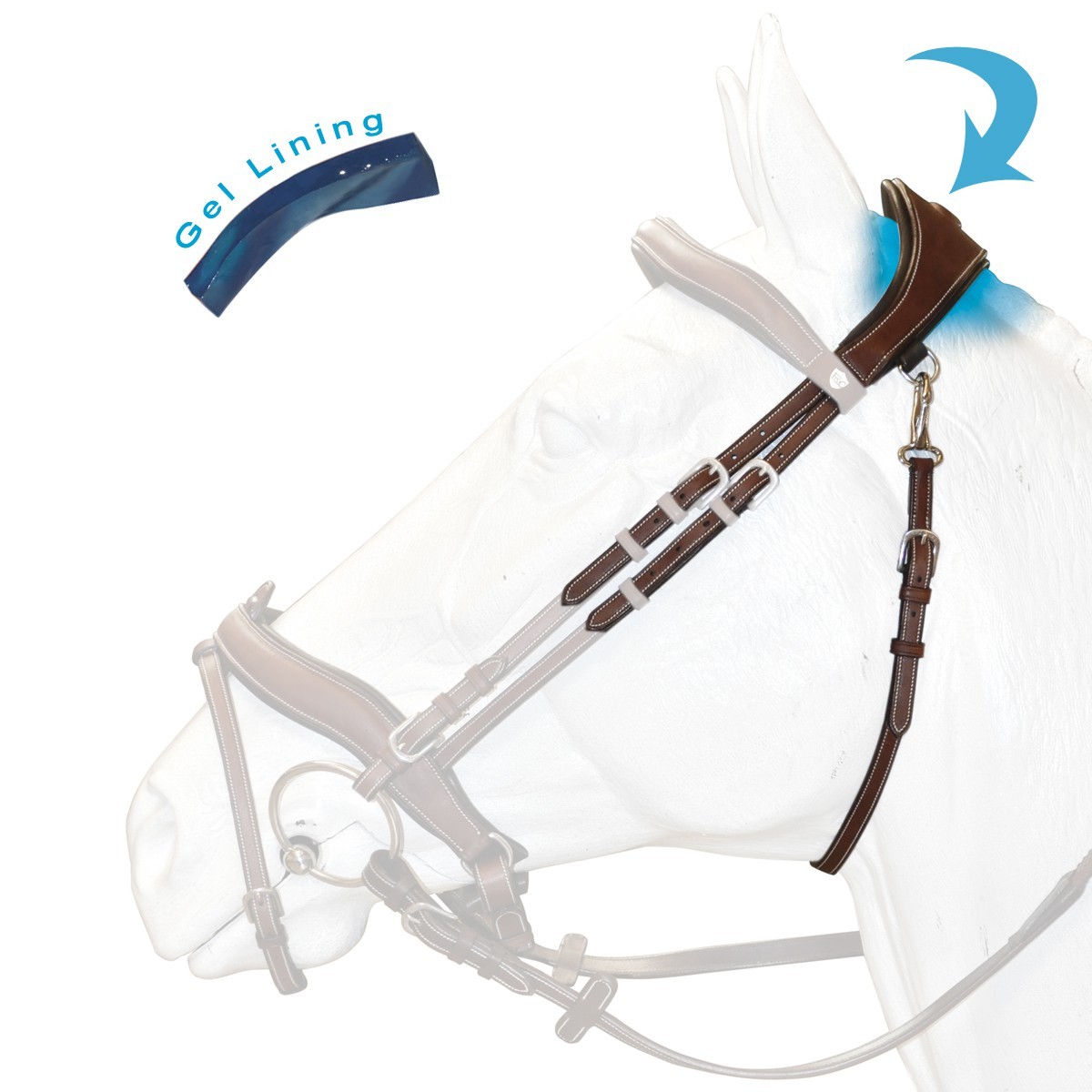 Tetiere Flags & Cup Comfort Castaño Marrón