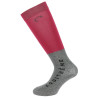 Calcetines Equi-Theme Compet - Burdeos / gris claro