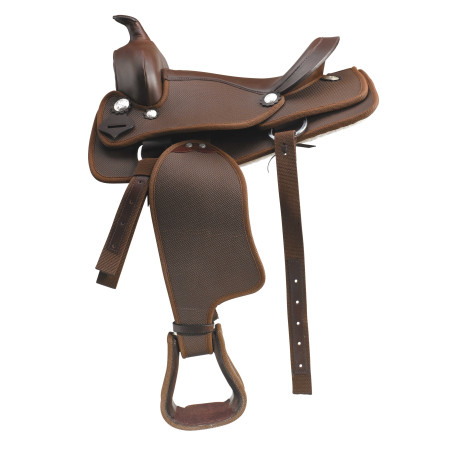 Silla western sintética