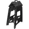 Taburete-escalón plegable Hippo-Tonic - Negro / Gris
