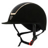 Casco Equi-Theme Glint Lamé - Negro / oro rosa nuevo modelo