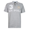 Polo Favoritos Polo M. EQ HV - Gris plateado jaspeado