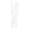 Legging de equitación Easy Rider Dietse Performance FullGrip para mujer - Blanco