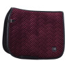 Manta de silla HV Polo Luxury Dressage - Vino