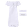 Plastrón con parche de lentejuelas y velcro Imperial Riding Basic mujer - Blanco