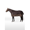 Manta de Exterior Ligero con CubreCuello Glasgow Horze - Ciruela con chocolate