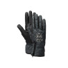 Guantes de equitación impermeables y acolchados B Vertigo Onyx - Escarabajo verde