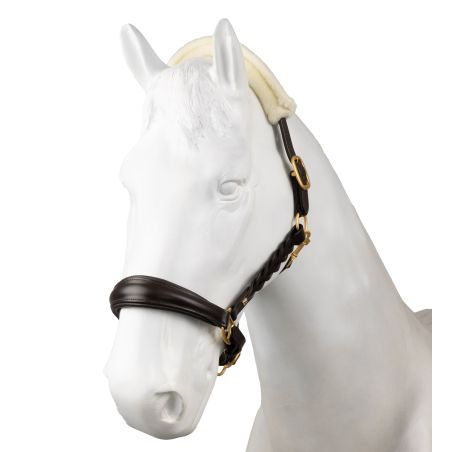 Cabezada de cuero Horze Rennes