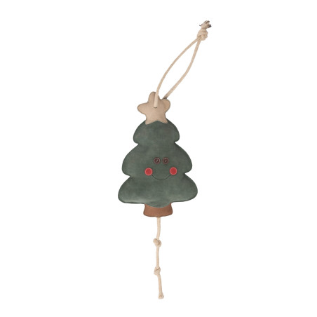 Juguete de cuero para caballo Edición Navidad Horze