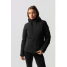 Chaqueta acolchada impermeable para mujer Horz Camila - Negro