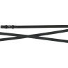 Riendas de cabezada Eric Thomas Hybrid - Negro