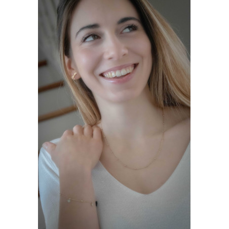 Pulsera Pénélope Eugenie dorada