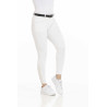 Pantalón EQUITHÈME Claudine con culera de silicona - Blanco