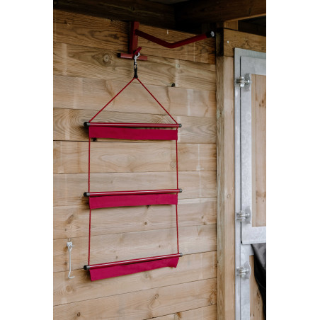 Expositor tipo escalera para manta HIPPOTONIC