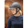 Casco EQUITHEME Glint Mate - Negro mate / rosa