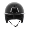 Casco PENELOPE visera larga - Negro brillante