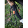 Correa para perros PENELOPE - Billie - Rosa / lurex