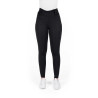 Legging con culera de silicona EQUITHÈME – Alizé - Negro
