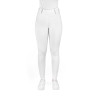 Legging con culera de silicona EQUITHÈME – Alizé - Blanco