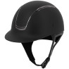 Casco EQUITHÈME - Soazy - Negro / cromo