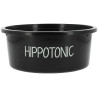 Cuenco de establo 5L Hippotonic Glitter - Negro