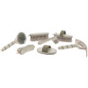 Cepillo para crines Je t'aime Equithème Strass - Beige
