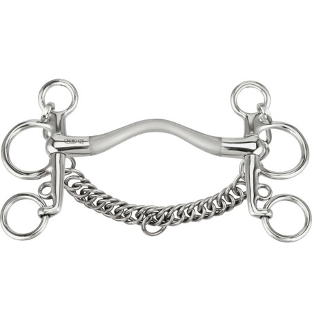 Mors pelham Sprenger Satinox paso de lengua