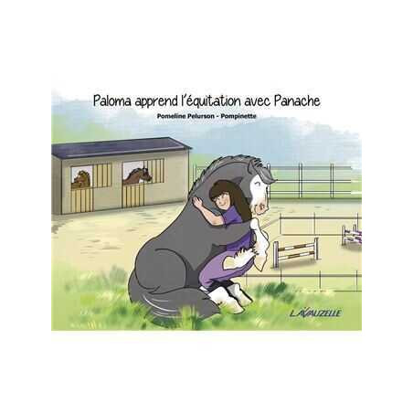 Paloma aprende equitación con Panache