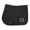 Manta de montar New Ego7 Horse Head Honeycomb - Negro