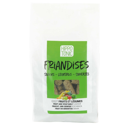 Dulces para caballos Hippo-Tonic con sabor a frutas y verduras