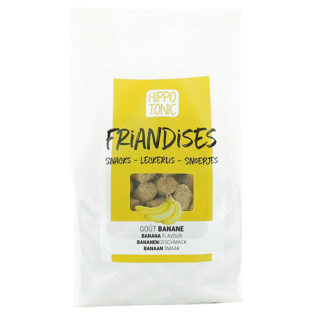 Caramelos para caballos Hippo-Tonic sabor plátano