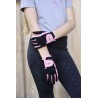 Guantes de equitación Lilli Covalliero - Negro / rosa