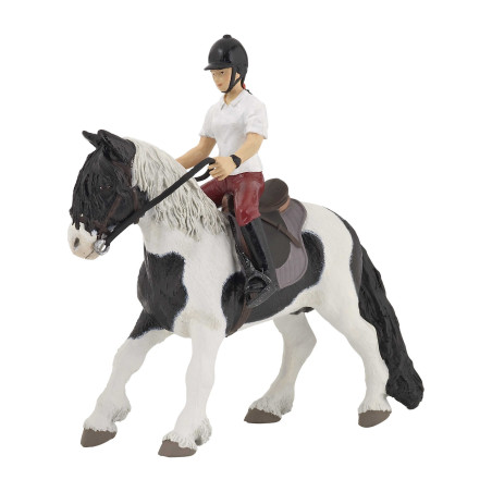 Pony ensillado y enjaezado PAPO