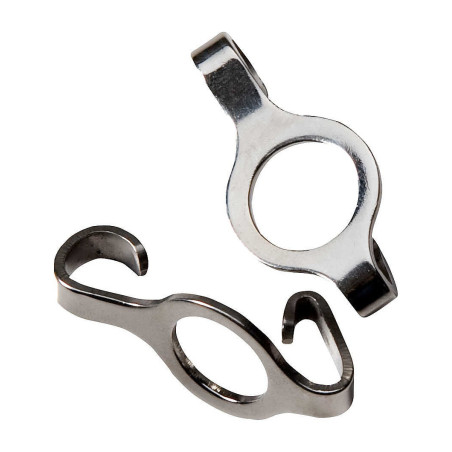 Gancho alacrán plano para barbada