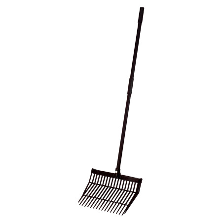 Horca rastrillo de P.V.C. con mango